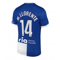Atletico Madrid Marcos Llorente #14 Replica Away Shirt 2023-24 Short Sleeve
